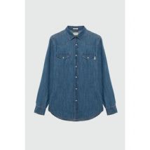 Overhemd Lange Mouw Roy Rogers RRU400CG34A099-C0999 DENIM MID WASH