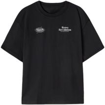 T-shirt Korte Mouw Superb 1982 SPRB-SELLDRUGS-NEGRA