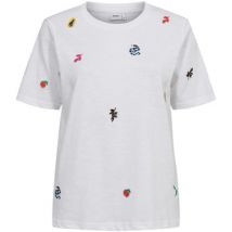 T-shirt Korte Mouw Nümph Nuzoey T-Shirt 705554 bright white