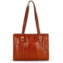 Schoudertas Leather Diamonds tmc628lcamel