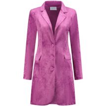 Blazer Helena Hart Velours 7423 Lang Uni Cyclaam