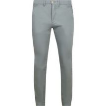 Broek Cast Iron Riser Chino Lichtblauw