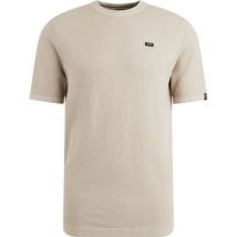 T-shirt Korte Mouw Vanguard T-Shirt Structuur Beige