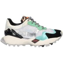 Exé Shoes  Lage Sneakers EXÉ Sneakers 8830-1 - Black/Aqua Green
