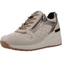 Stonefly  Lage Sneakers Sport   Zapatillas Mujer Modèle Mina 3 Zip Nap Matelasse