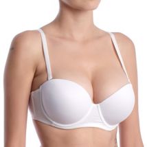 Voorgevormde bh Lormar PURA-BANDEAU-BLANCO