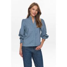 Overhemd Nümph Nuemilie Shirt 706165 Medium Blue Denim