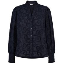 Overhemd Nümph Nutulka Blouse 706136 Dark Sapphire