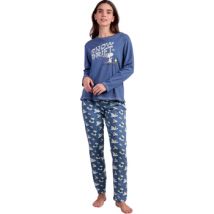 Setjes Admas Pyjama broek top lange mouwen Snow Drift Peanuts