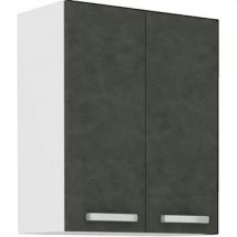 Wandmeubel Bigbuy Bibliothèque LASSEN gris mat
