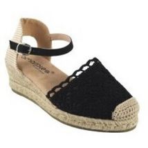 Espadrilles Amarpies Zapato señora 26482 acx negro