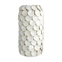Vazen, potten voor binnen House Doctor Vase Dot blanc en céramique