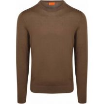 Trui Suitable Merino Pullover Taupe