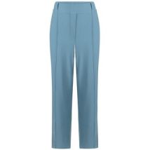 Wijde broeken Jansen Amsterdam Aleid SS26 Broek 000750 Aquamarijn