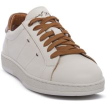 Exton  Lage Sneakers COMBIN BIANCO CUOIO