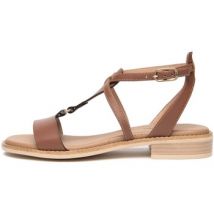 Platte sandalen NeroGiardini Armenia Tr Bevagna 592 Beig