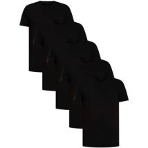 T-shirt Korte Mouw Lyle &amp; Scott Set van 5 basic lounge T-shirts