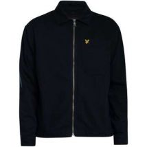 Trainingsjack Lyle &amp; Scott Overhemd met ritssluiting en enzymwassing