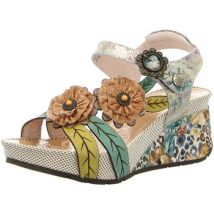 Sandalen met sleehak Laura Vita -