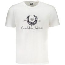 T-shirt Korte Mouw Gianmarco Venturi au01419linobiwhite2xl