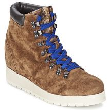 Enkellaarzen Alberto Gozzi VELOUR MARRONE