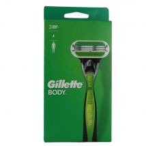 Gillette Body Rasierer 3 fach Klinge Herrenrasierer Anti Rutsch Griff OVP NEU