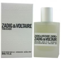 Zadig & Voltaire This is Her 30 ml Eau de Parfum EDP Damenparfum OVP NEU