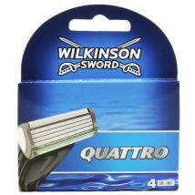 Wilkinson Sword Quattro Plus Klingen 4 Ersatzklingen
