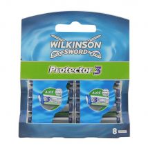 Wilkinson Sword Protector 3 Klingen 8 Stück Rasierklingen Ersatzklingen
