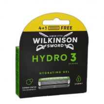 Wilkinson Sword Hydro 3 Skin Protection 4 + 1 Rasierklingen Aloe Vera