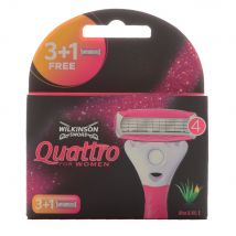 Wilkinson Quattro For Women Rasierklingen 3+1 Ersatzklingen Aloe Vera