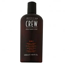American Crew Classic 3 in 1 250 ml Shampoo Conditioner Bodywash