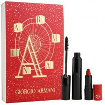 Giorgio Armani Eyes To Kill Set 10 ml Wimperntusche & 1,4 g Lipstick Power 400