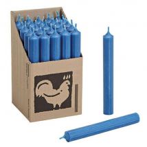 25 Stabkerzen Petrol 250 x 22 mm Kerzenfarm Kerzen Candle