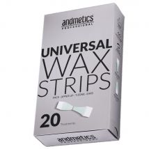 Andmetics Universal Wax Strips Wachsstreifen Waxstrips fürs Gesicht