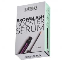 Andmetics Brow & Lash Booster Serum 10 ml Wachstumsserum ohne Hormone Wimpernserum