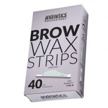 Andmetics Brow Wax Strips large Men 40 x Augenbrauenstrips Herren