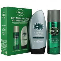 Brut Original Set 250 ml Showergel Duschgel Shower Gel & 200 ml Deodorant Deospray Deodorant Spray