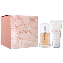 Laura Biagiotti Roma Fiori Bianchi Set 25 ml Eau de Toilette EDT Damenduft & 50 ml Bodylotion