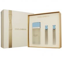 Dolce & Gabbana Light Blue Set 100 ml EDT & 2 x 10 ml EDT Rollerball