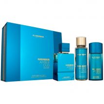 Al Haramain Amber Oud Aqua Dubai Set 75 ml & 30 ml Extrait de Parfum & 200 ml Mist