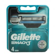 4 Gillette Mach3 Rasierklingen 4er Klingen Ersatzklingen Herrenklingen