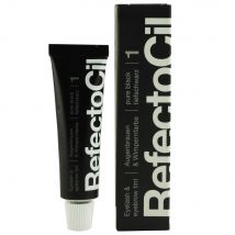 RefectoCil 1 Pure Black tiefschwarz 15 ml Augenbrauenfarbe & Wimpernfarbe OVP NEU