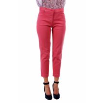 PABLO GERARD DAREL - Pantalon 7/8 rose en coton - Femme - Taille 36 - Modz