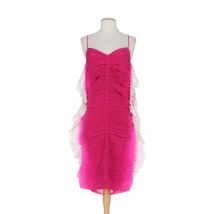 MINE DE RIEN - Robe longue rose en soie - Femme - Taille 36 - Modz