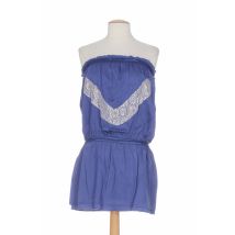 MINE DE RIEN - Robe courte bleu en coton - Femme - Taille 36 - Modz