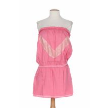MINE DE RIEN - Robe courte rose en coton pour femme - Taille 36 - Modz