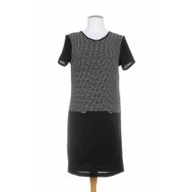 XO - Robe mi-longue noir en polyester - Femme - Taille 36 - Modz
