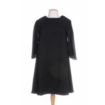 LOUCHE - Robe mi-longue noir en polyester - Femme - Taille 38 - Modz