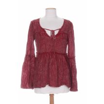 REDSOUL - Tunique manches longues rouge en viscose - Femme - Taille 36 - Modz